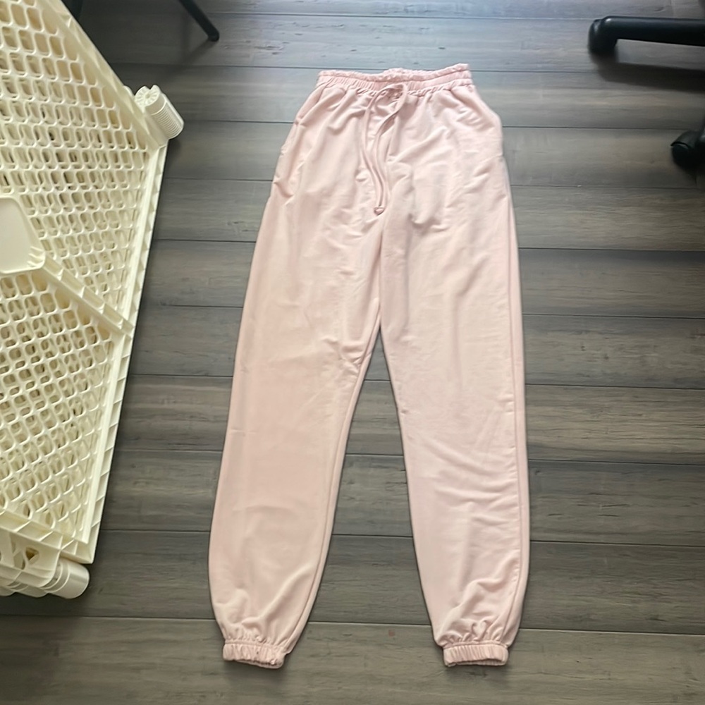 Pink joggers